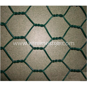 PVC Coated Hexagonal Wire Netting Untuk Kandang Unggas